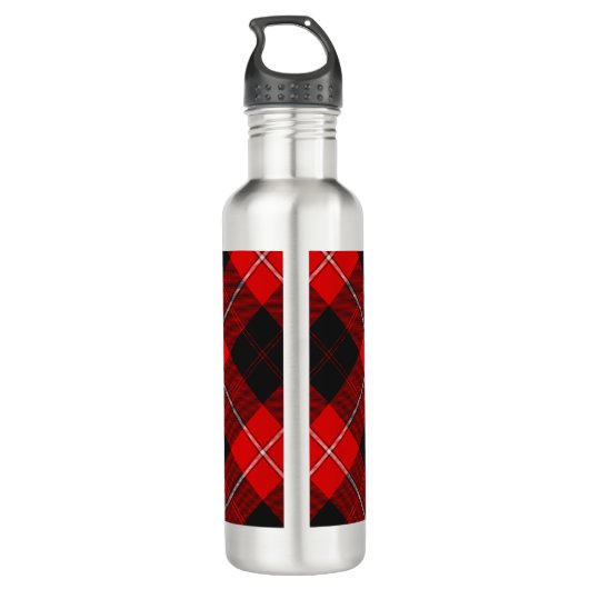 Clan Cunningham Tartan Waterfles (Achterkant)