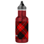 Clan Cunningham Tartan Waterfles (Rechts)