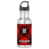 Clan Cunningham Tartan Waterfles (Voorkant)