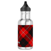 Clan Cunningham Tartan Waterfles (Rechts)