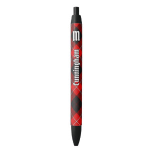 Clan Cunningham Tartan Zwarte Inkt Pen