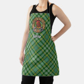 Clan Currie Hanenkam Crest op tartan Schort (Insitu)