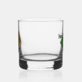 Clan Currie Lion Crest over Tartan Whisky Glas (Links)