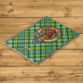 Clan Currie Rooster Crest over Tartan Notitieboek