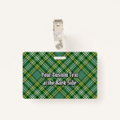 Clan Currie Tartan Badge (Achterkant met clip)