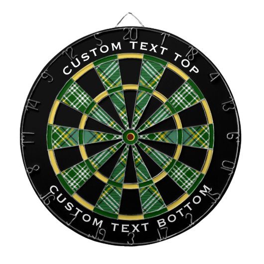Clan Currie Tartan Dartbord (Voorkant)