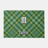 Clan Currie Tartan Deurmat (Voorkant)