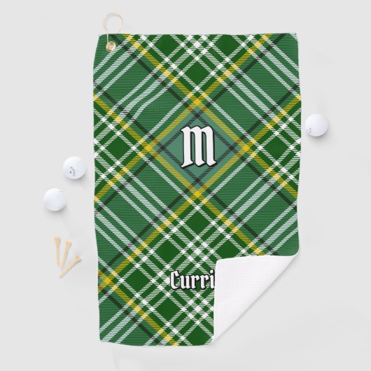 Clan Currie Tartan Golfhanddoek (Insitu)