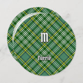 Clan Currie Tartan Kaart (Voorkant / Achterkant)