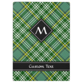Clan Currie Tartan Klembord (Achterkant)