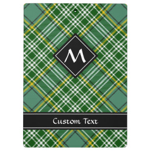 Clan Currie Tartan Klembord