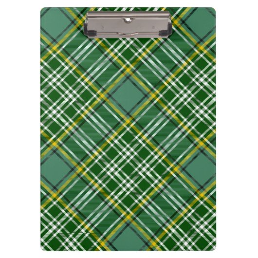 Clan Currie Tartan Klembord (Voorkant)