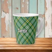 Clan Currie Tartan Latte Mok