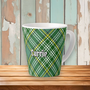 Clan Currie Tartan Latte Mok