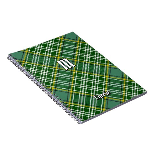 Clan Currie Tartan Notitieboek (Rechterzijde)