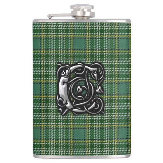 Clan Currie Tartan Old Scotland Flask Heupfles (Voorkant)