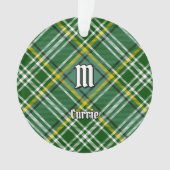Clan Currie Tartan Ornament (voorkant)