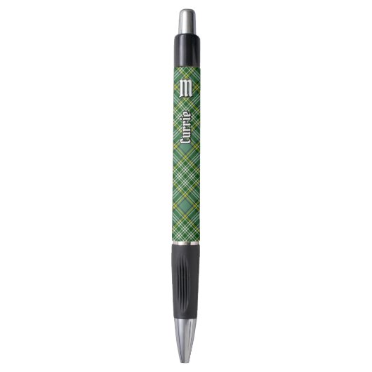 Clan Currie Tartan Pen (Voorkant Verticaal)