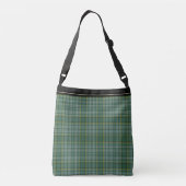 Clan Currie Tartan Pset monogrammed Body Bag Crossbody Tas (Achterkant)
