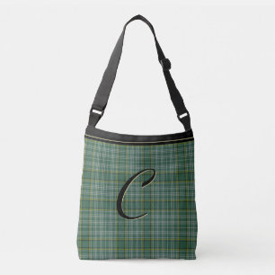 Clan Currie Tartan Pset monogrammed Body Bag Crossbody Tas