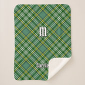 Clan Currie Tartan Sherpa Deken (Voorkant)