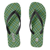 Clan Currie Tartan Teenslippers (Voetbed)