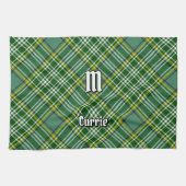 Clan Currie Tartan Theedoek (Horizontaal)