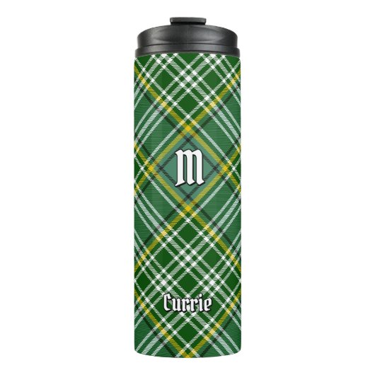 Clan Currie Tartan Thermosbeker (Voorkant)