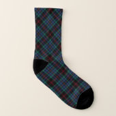 Clan Daly Tartan Sokken (Rechts - buiten)
