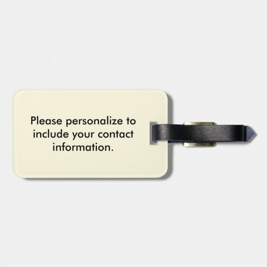 Clan Davidson Bagagelabel (Achterkant horizontaal)