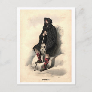 Clan Davidson Briefkaart