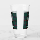 Clan Davidson Crest Badge en Tartan Glas (Links)
