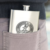 Clan Davidson Crest Flacon (Voorbeeld)