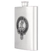 Clan Davidson Crest Flask Flacon (Links)