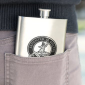 Clan Davidson Crest Flask Flacon (Voorbeeld)