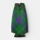 Clan Davidson Crest over Tartan Flesjeskoeler (Achterkant)