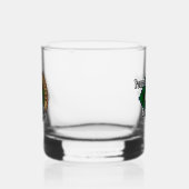 Clan Davidson Crest over Tartan Whisky Glas (Links)