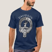 Clan Davidson Crest T-shirt (Voorkant)