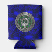 Clan Davidson Crest & Tartan Knot Blikjeskoeler (Achterkant)