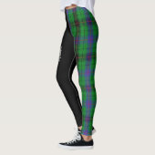Clan Davidson Crest & Tartan Leggings (Links)