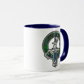 Clan Davidson Crest & Tartan Mok (Voorkant rechts)