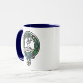 Clan Davidson Crest & Tartan Mok (Voorkant links)