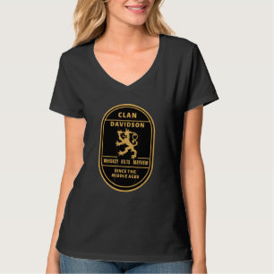 Clan Davidson Schotse Afkomst Highland Games T-shirt
