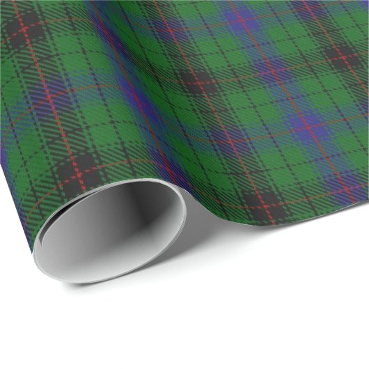 Clan Davidson Scottish Tartan Cadeaupapier (Rol Hoek)