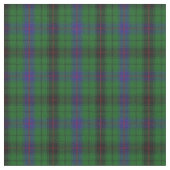 Clan Davidson Scottish Tartan Plays Fabric Stof (Close Up)