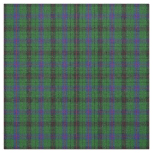 Clan Davidson Scottish Tartan Plays Fabric Stof (Swatch)