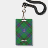 Clan Davidson Tartan Badge (Voorzijde met lanyard)