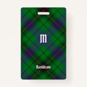 Clan Davidson Tartan Badge (Voorkant)