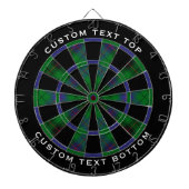 Clan Davidson Tartan Dartbord (Voorkant)