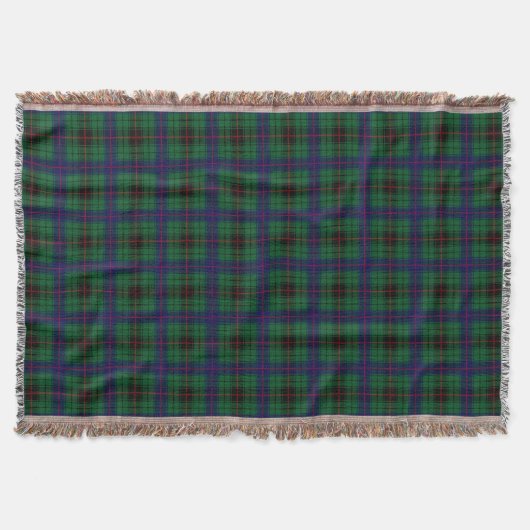 Clan Davidson Tartan Deken (Voorkant)